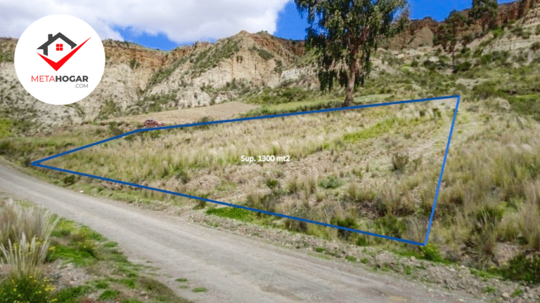 Terreno en Venta – Achocalla  Precio Negociable